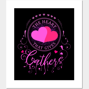 The heart that gives Gathers, Spiritual Quote Posters and Art